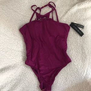 La Blanca Tummy Control One Piece Swimsuit NWT